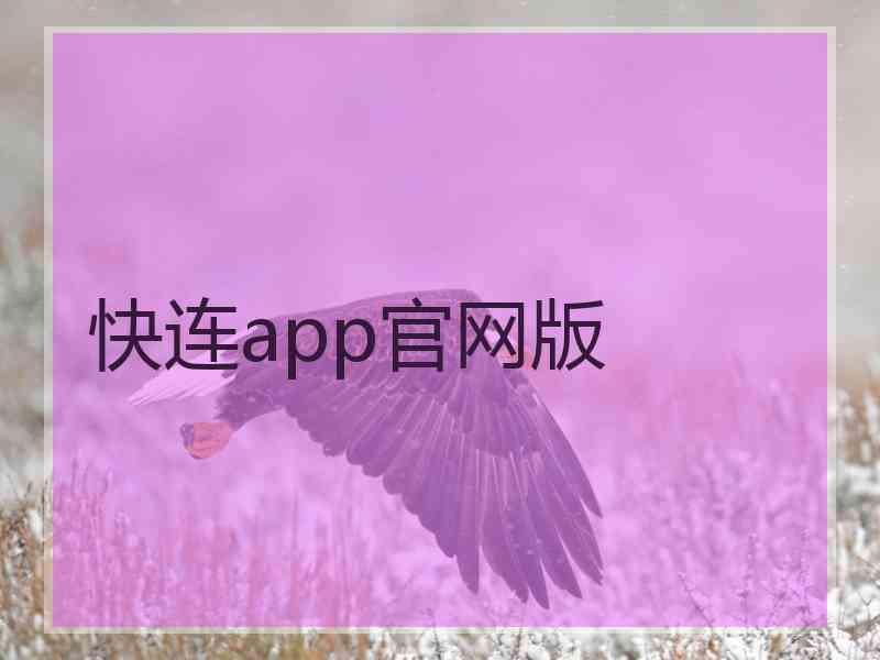 快连app官网版