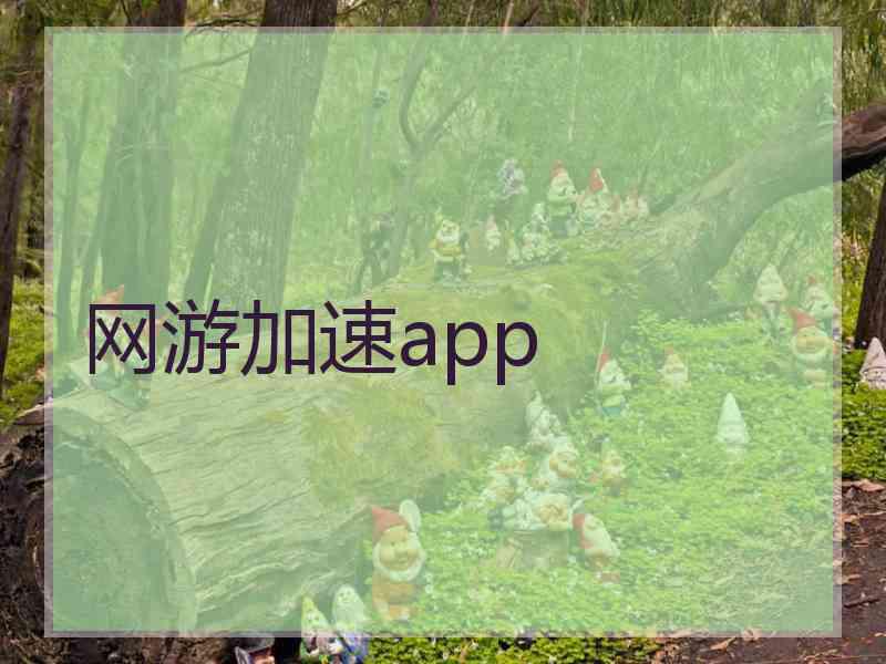 网游加速app