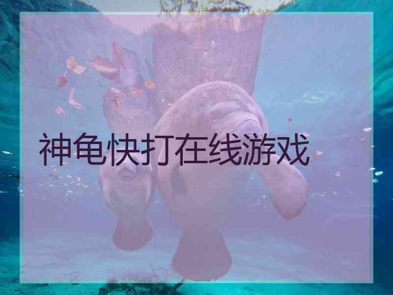 神龟快打在线游戏