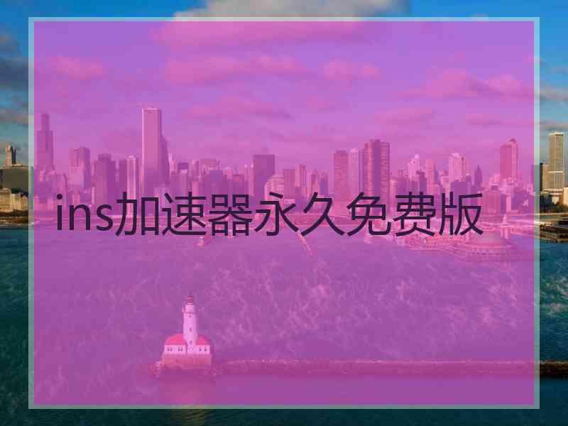 ins加速器永久免费版