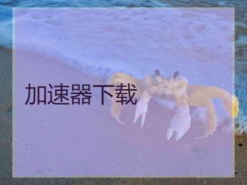 加速器下载