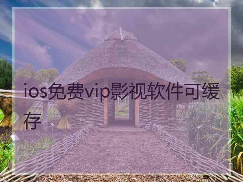 ios免费vip影视软件可缓存