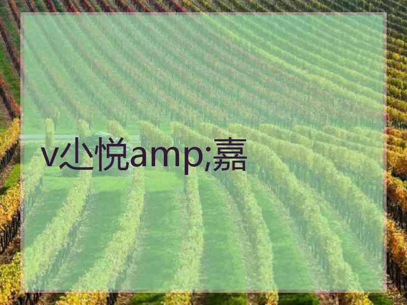 v尐悦amp;嘉