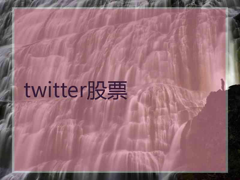 twitter股票