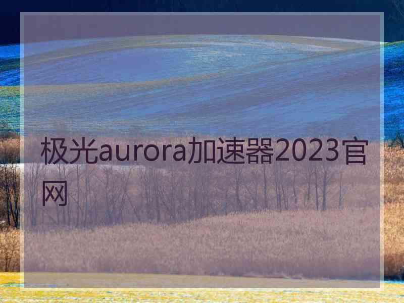 极光aurora加速器2023官网