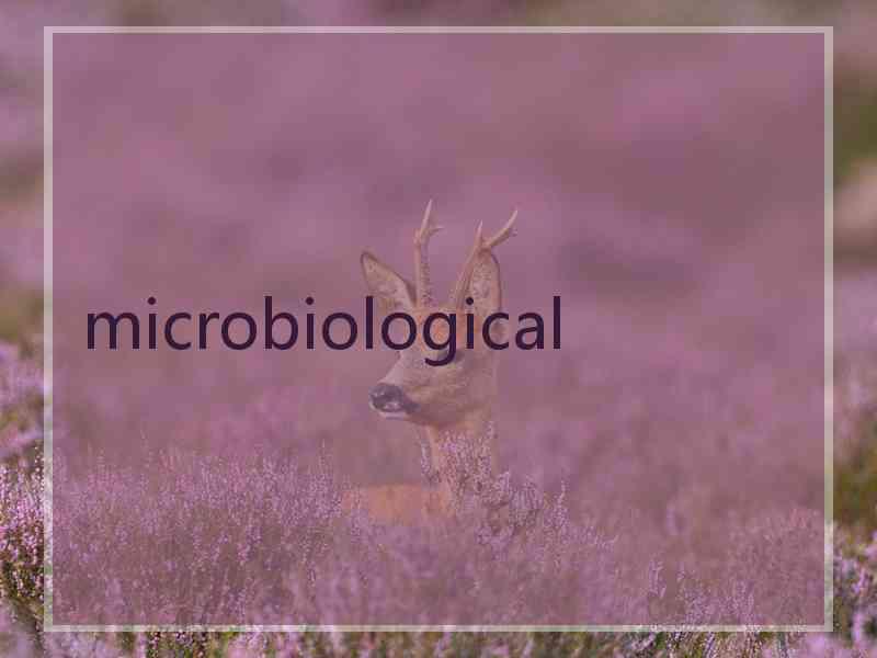 microbiological