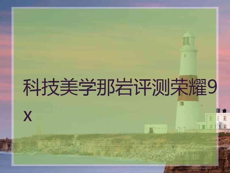 科技美学那岩评测荣耀9x