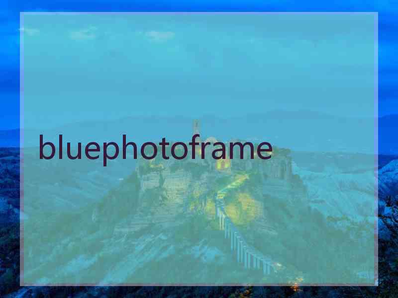 bluephotoframe