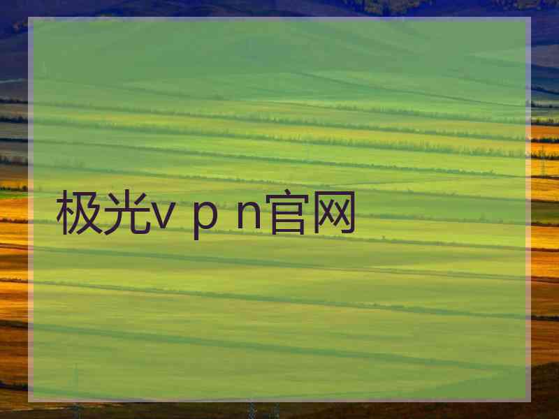 极光v p n官网