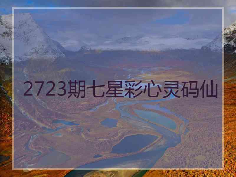 2723期七星彩心灵码仙