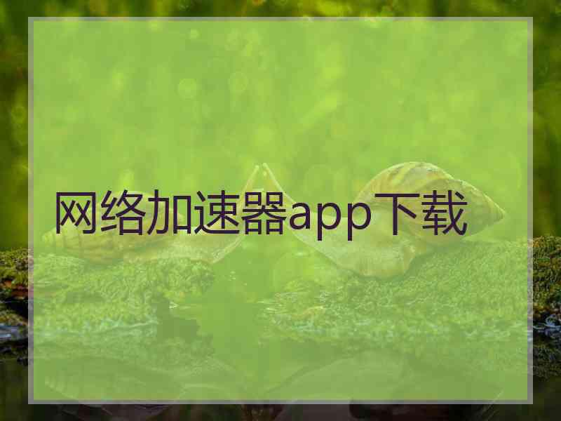 网络加速器app下载